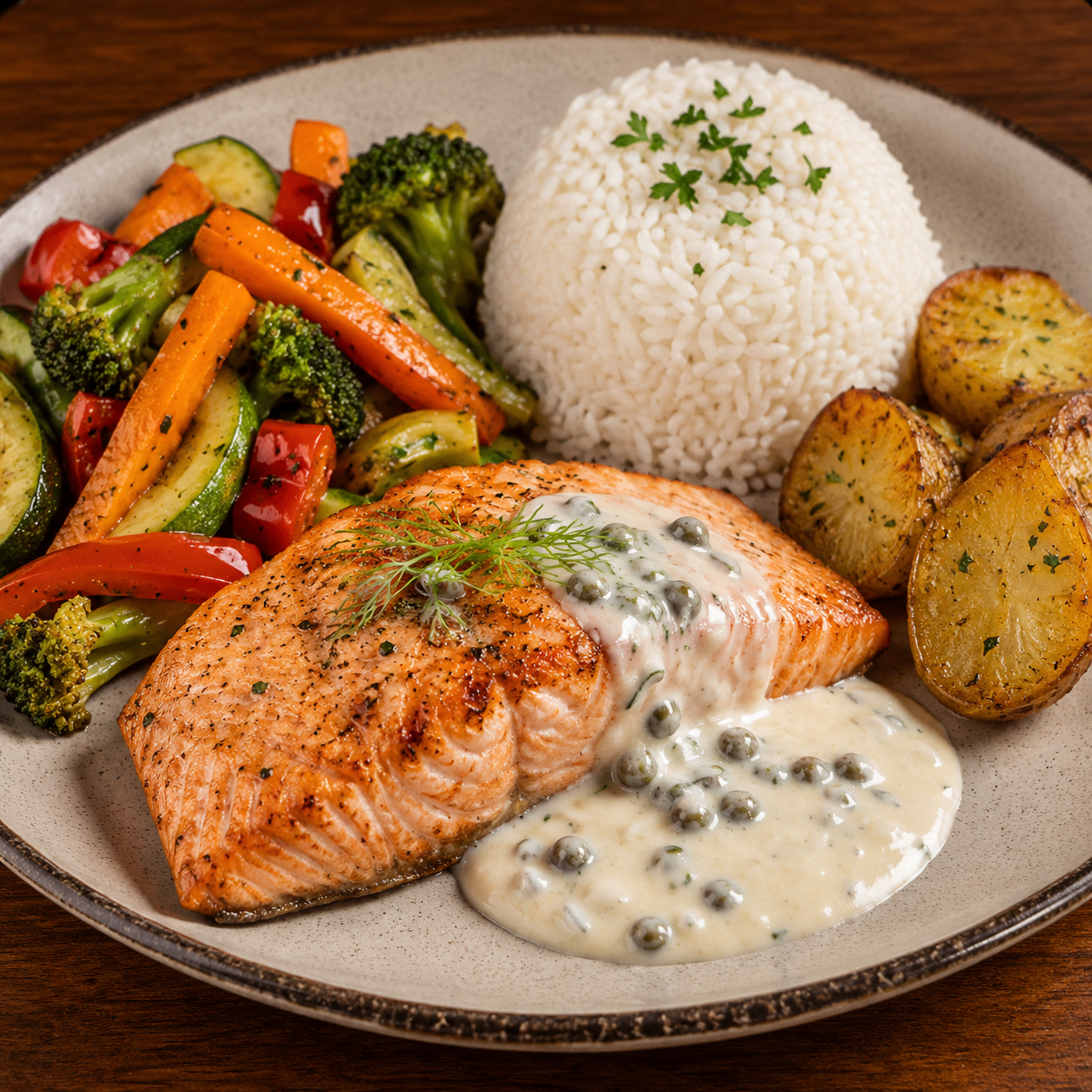 Salmão Grelhado