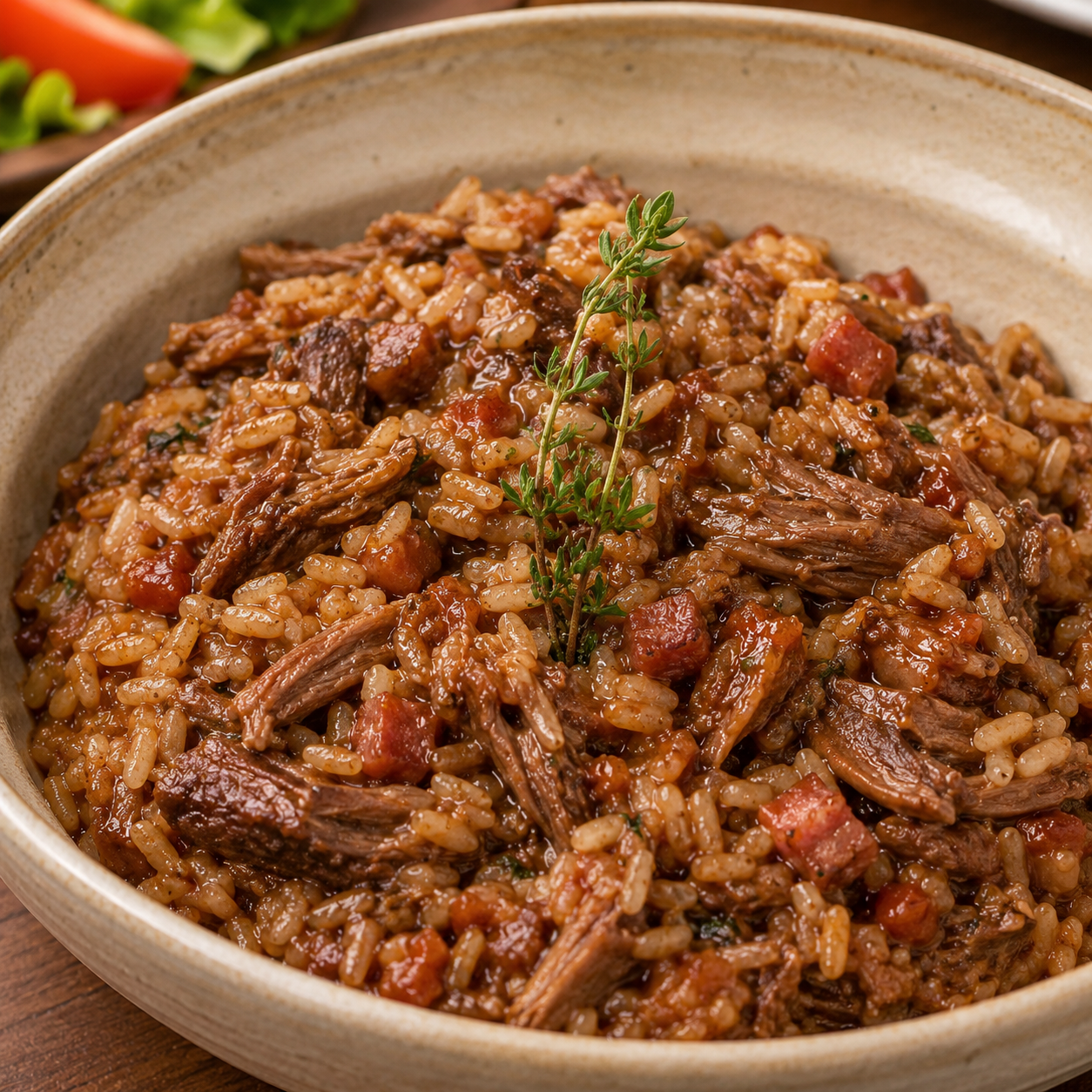 Arroz de Costela Desfiada